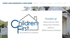 Desktop Screenshot of childrenfirst-inc.org